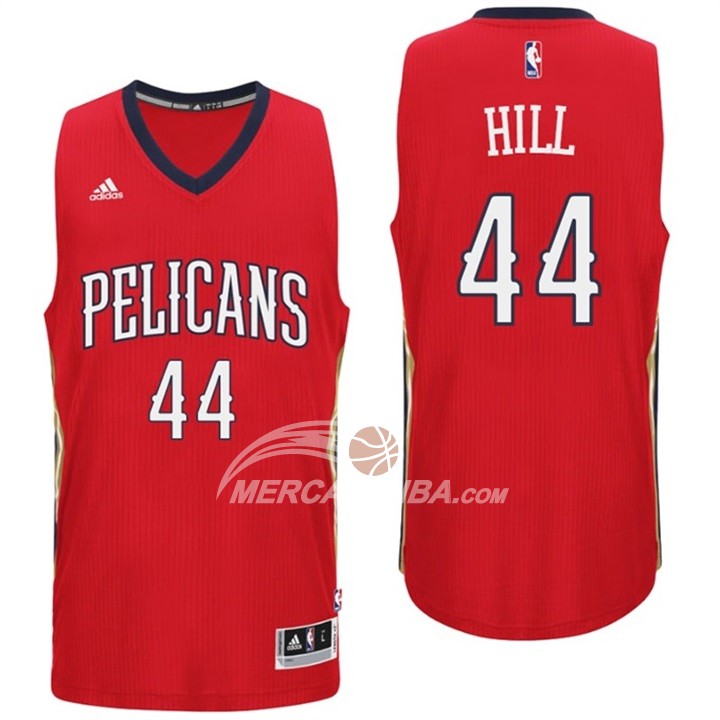 Maglia NBA Hill New Orleans Pelicans Rojo